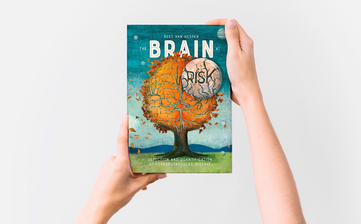 proefschrift omslag ontwerp - gedrukt boek in handen - isontwerp